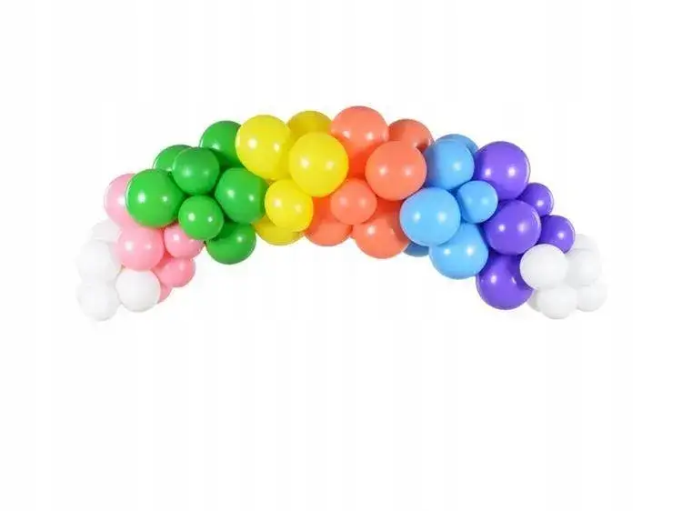 girlanda balonowa trendy kolorystyczne