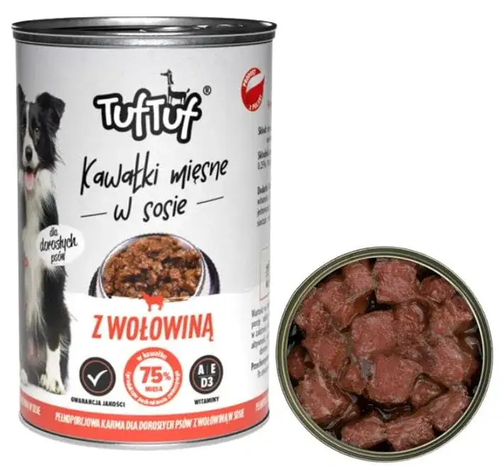 Chude kawałki wołowiny dla psa