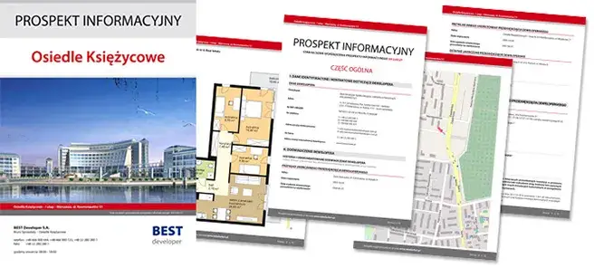 prospekt informacyjny dewelopera przykład