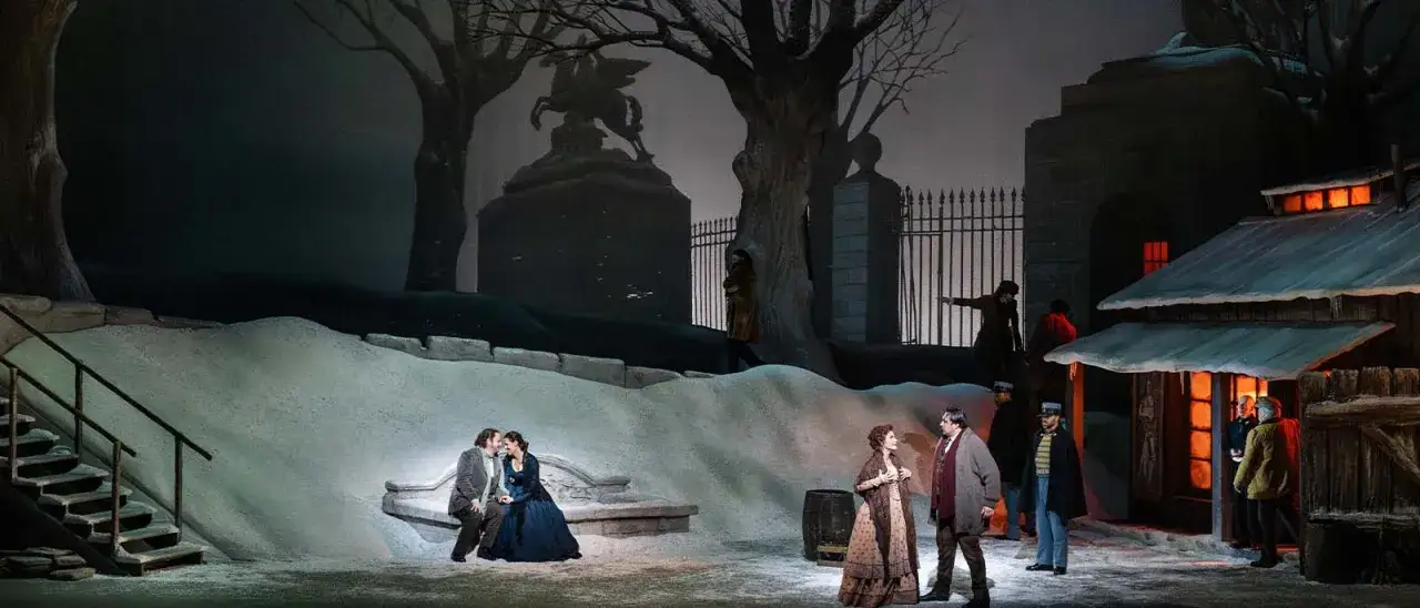scena z opery La bohème