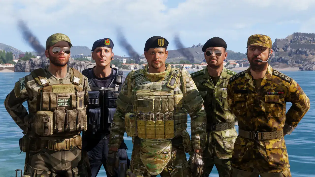 Arma 3 CSAT vs NATO por&oacute;wnanie