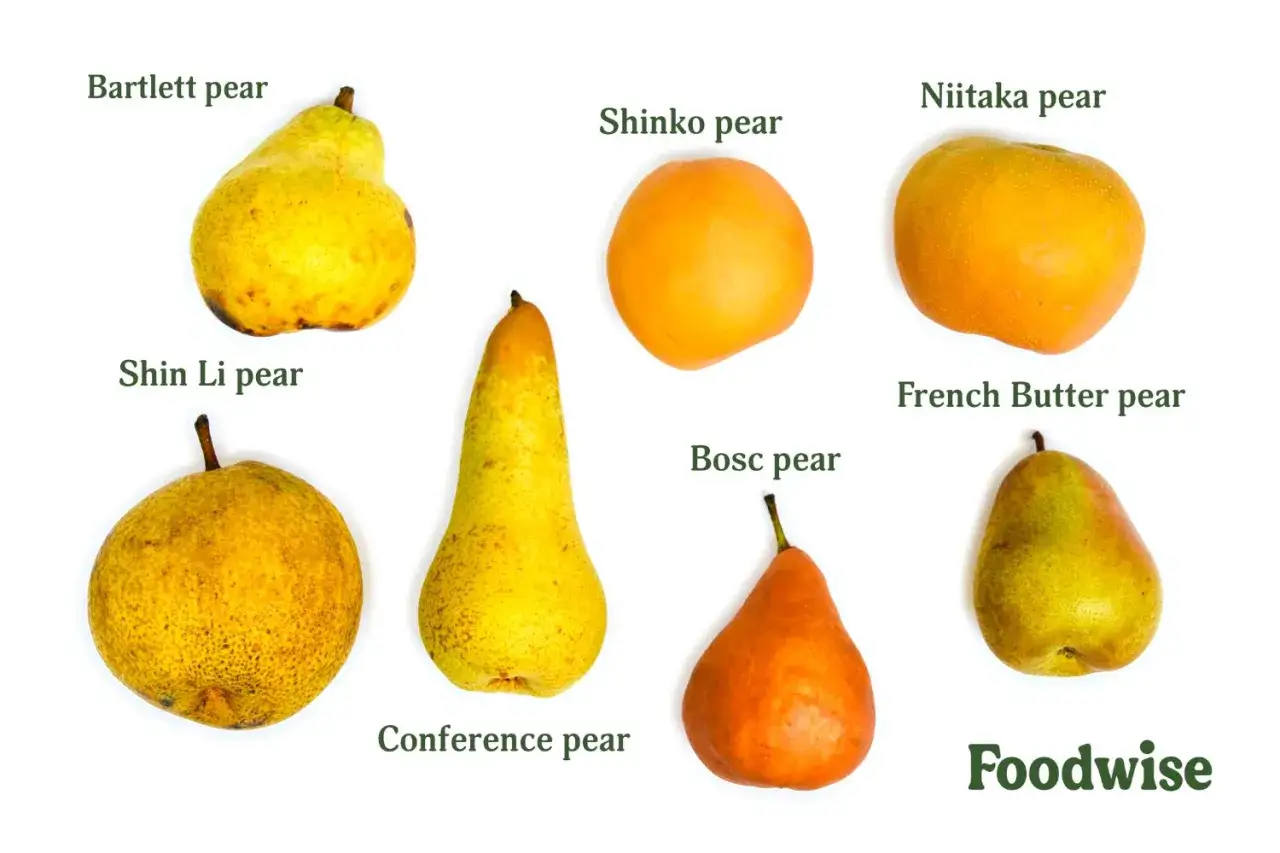 R&oacute;żne odmiany gruszek: Bartlett, Shinko, Niitaka, Shin Li, French Butter, Bosc, Conference. Czy gruszki tuczą? Sprawdźmy!