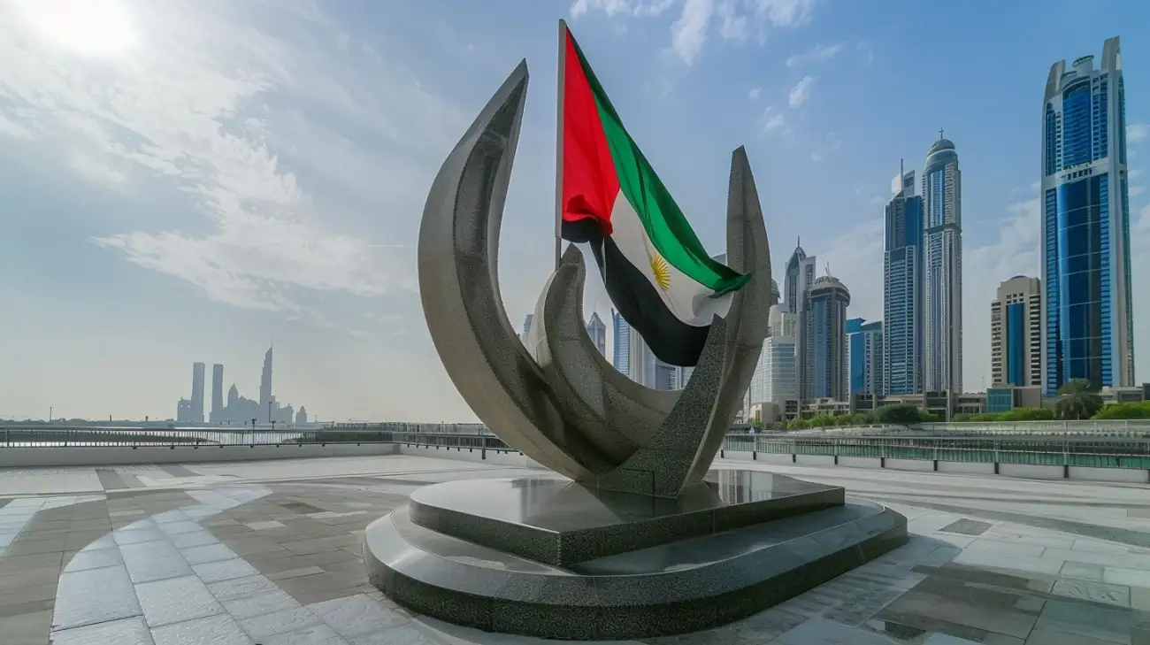 Zdjęcie Flaga Emiratów Arabskich: Co symbolizuje i jej historia