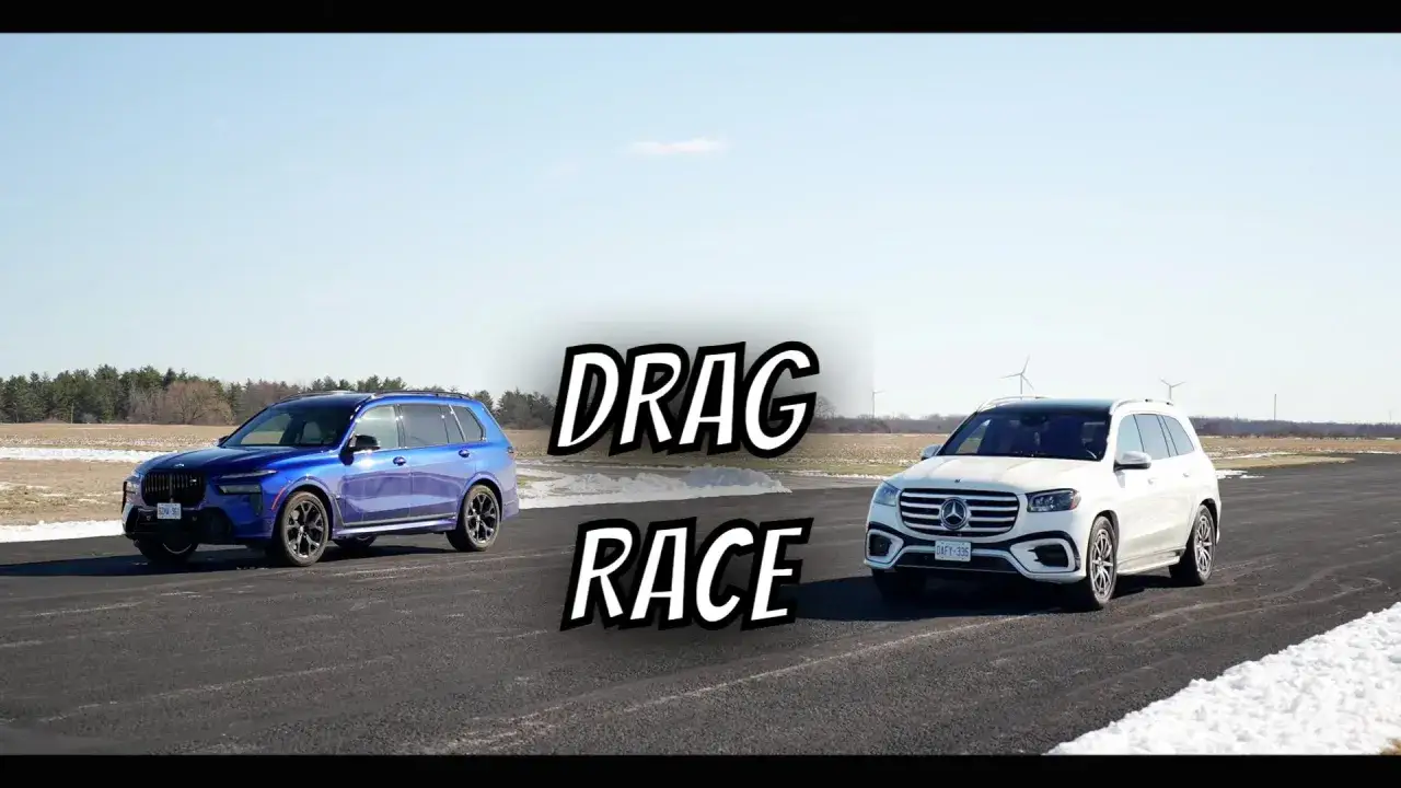 Mercedes-Benz GLS 580 vs BMW X7 M60i porównanie