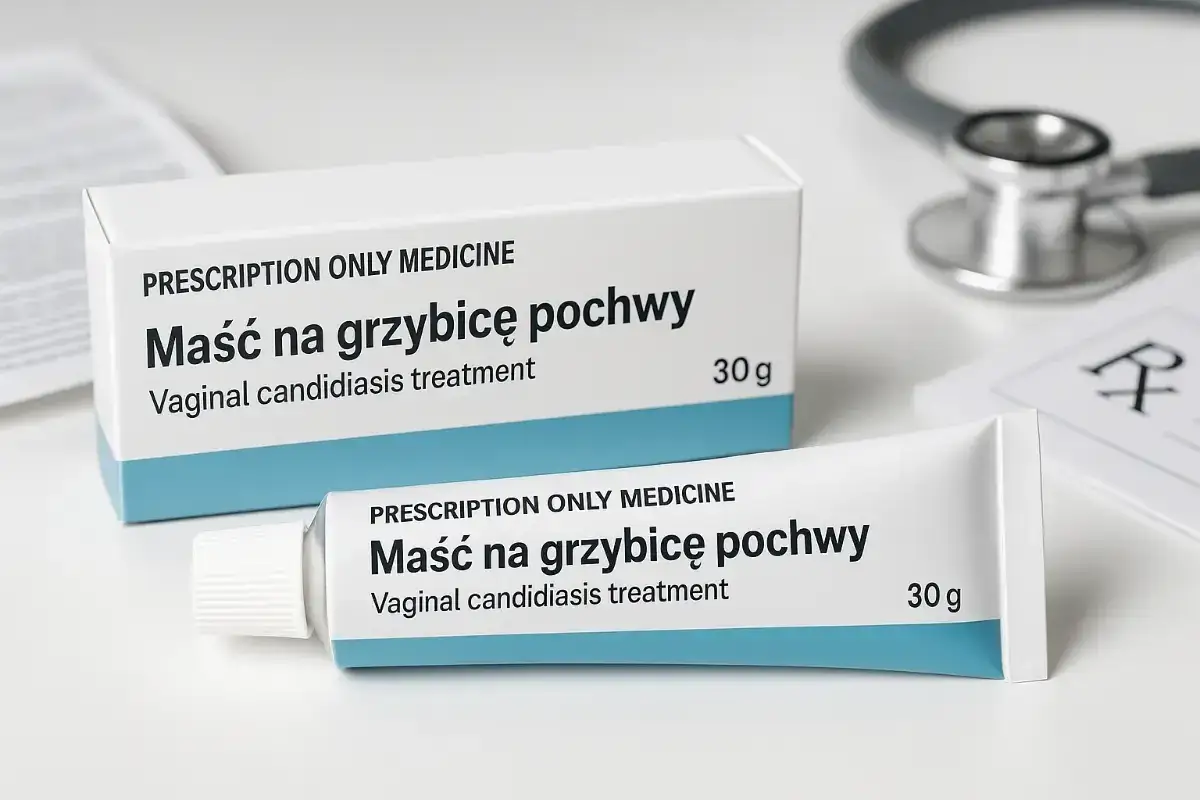 Maść na grzybicę pochwy, lek na receptę, skutecznie zwalcza infekcje. Stosowana w leczeniu problemów intymnych, przynosi ulgę.