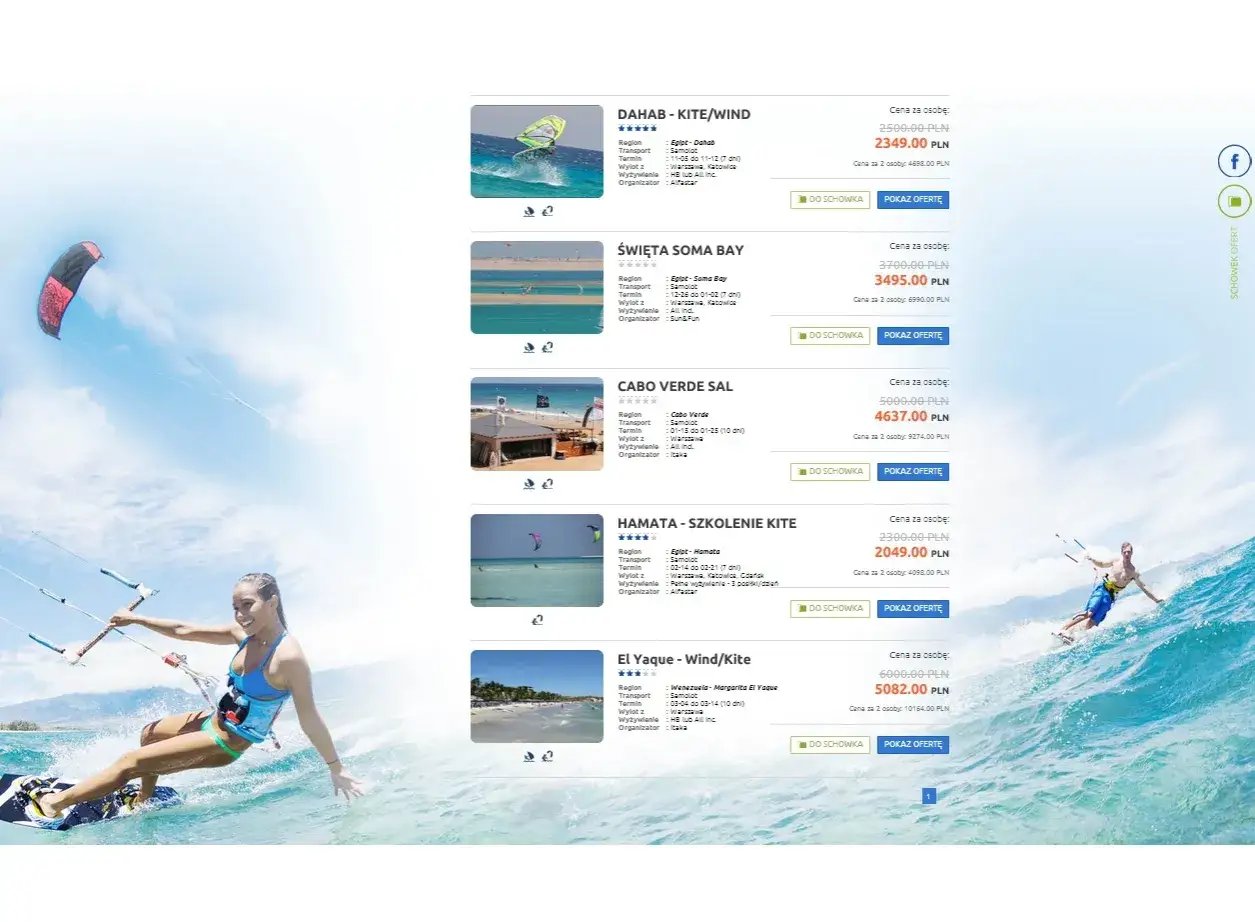 Logistyka sprzętu windsurfing i kitesurfing