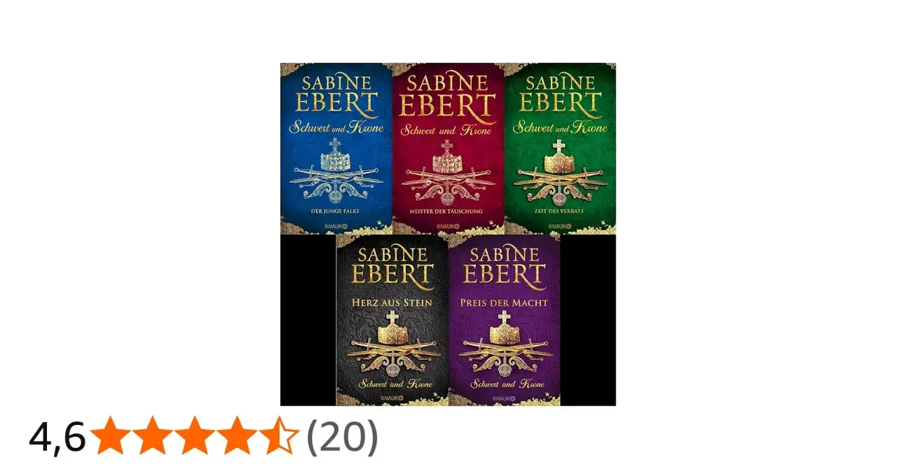 Fünf Bücher von Sabine Ebert aus der Reihe
