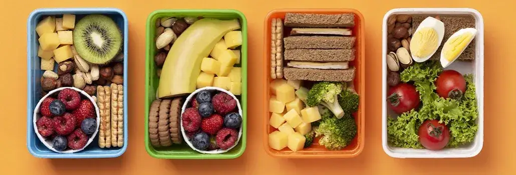 ideas almuerzos saludables y divertidos para niños fiambrera