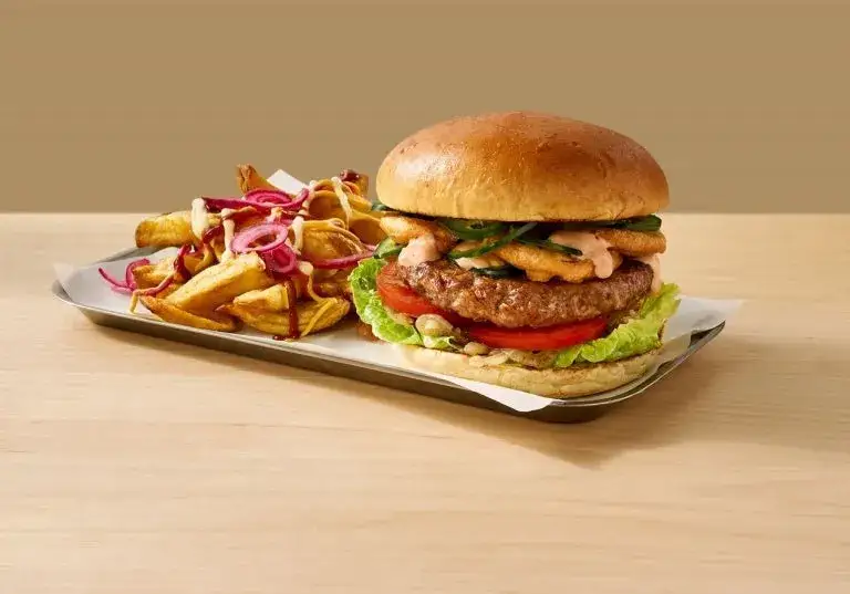 burger z frytkami różne rodzaje