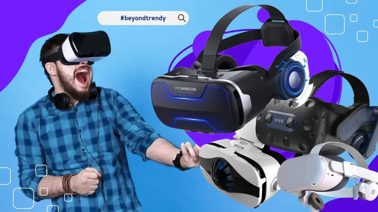 r&oacute;żne typy gogli vr na telefon