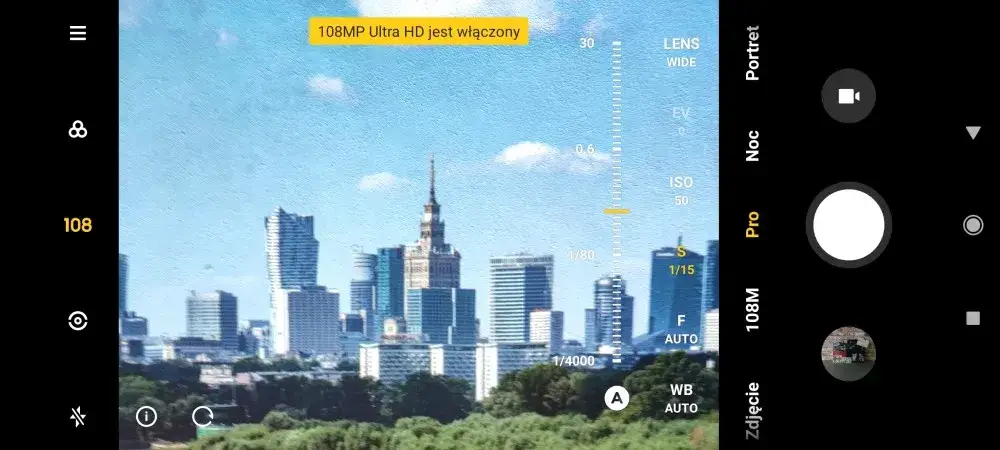 tryb portretowy telefon vs lustrzanka