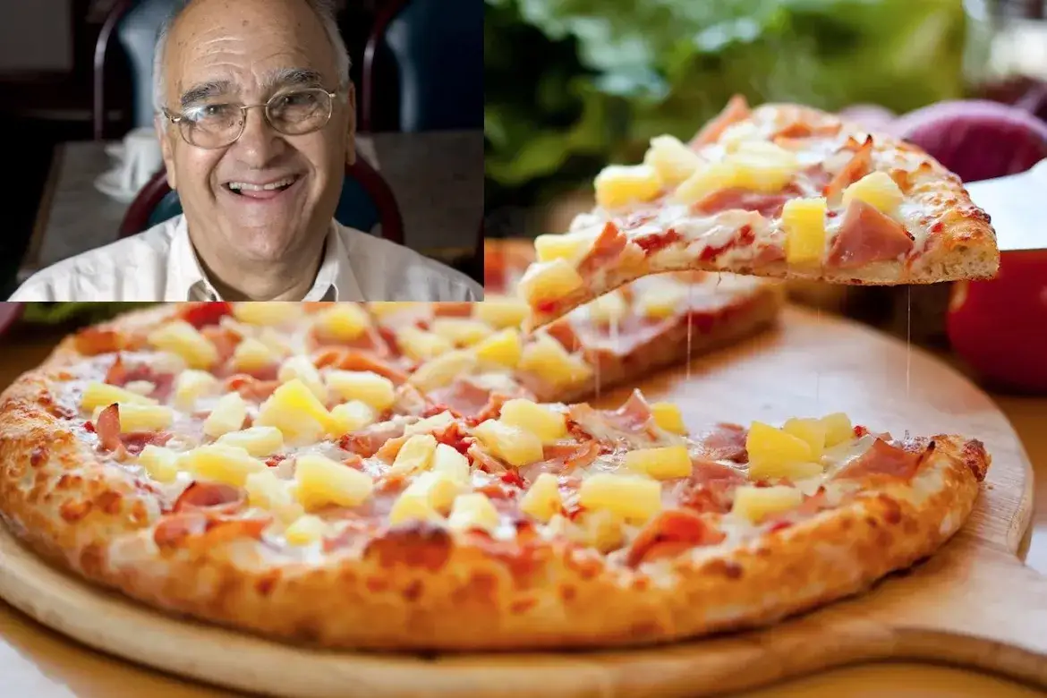 Sam Panopoulos pizza hawajska 1962