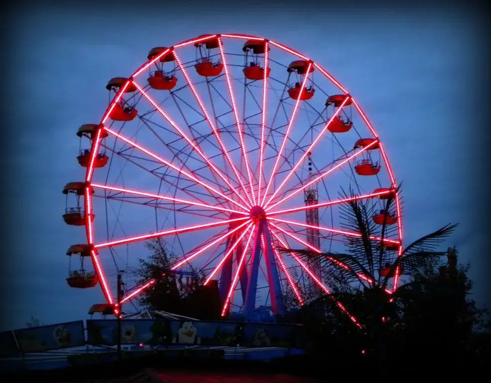 Diabelski Młyn Lunapark Sowiński Władysławowo