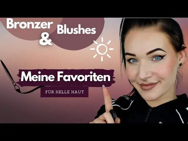 make-up helle haut rouge bronzer kontur