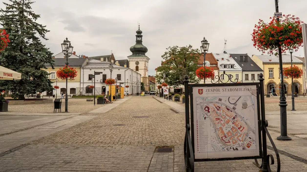 Krosno rynek miasto