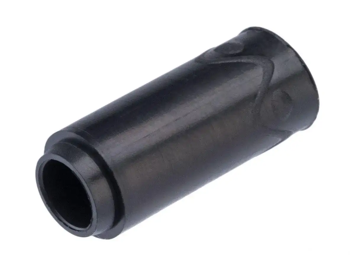 Pieza negra para airsoft, esencial para mejorar la precisi&oacute;n de tu r&eacute;plica.