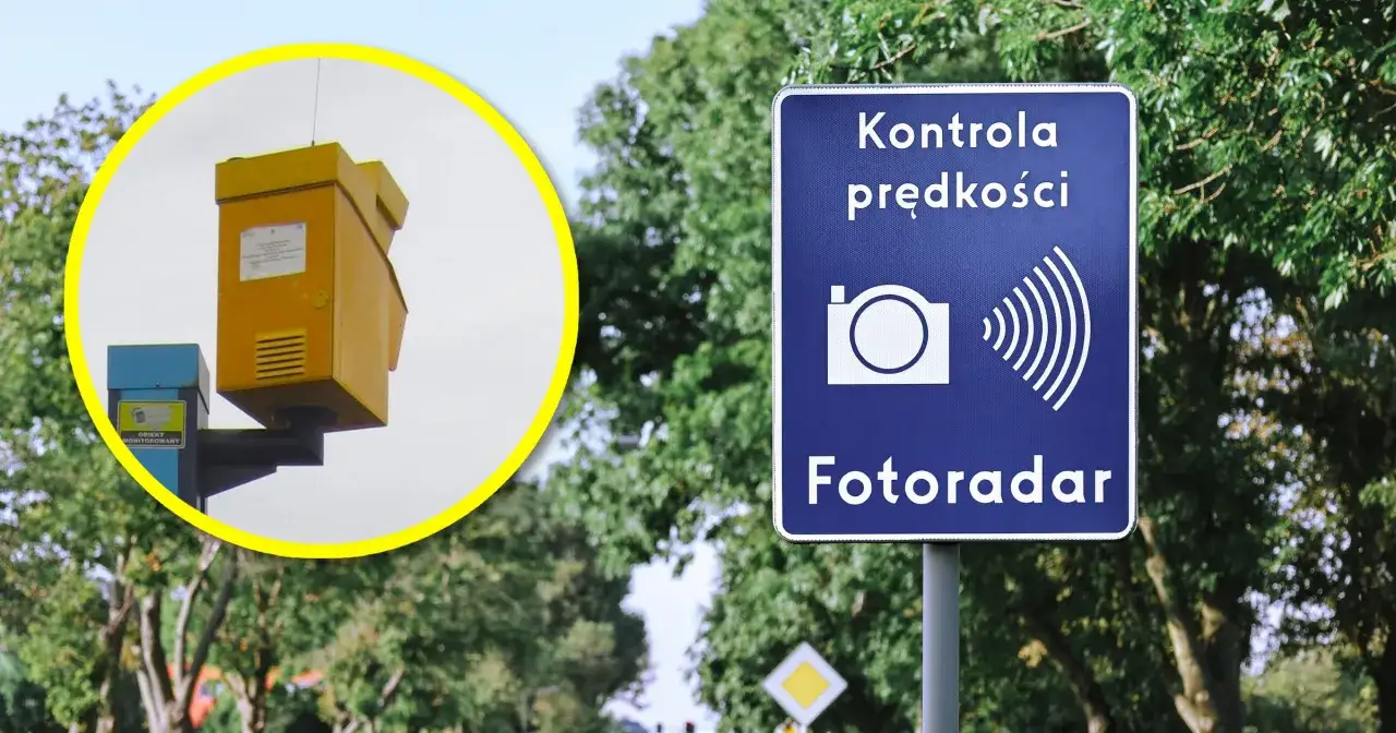 Fotoradar i znak
