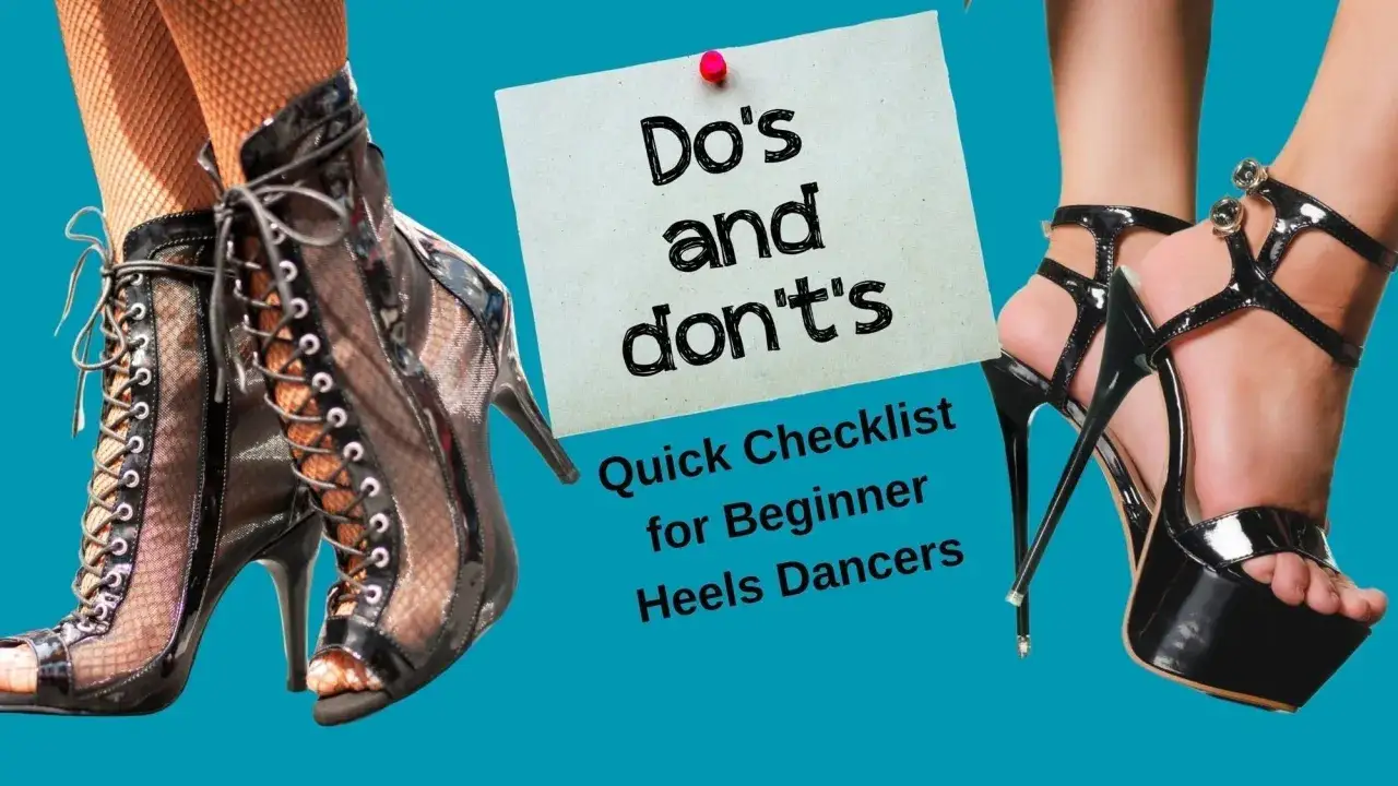 Scarpe con tacco vertiginoso per heels dance. Guida rapida per principianti: