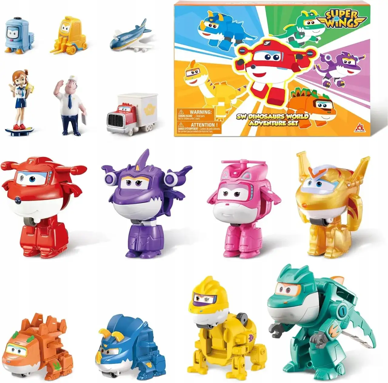 Super Wings zabawki różne rodzaje i postacie