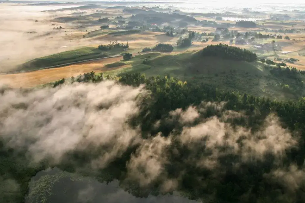 G&oacute;ra Cisowa panorama Suwalszczyzna