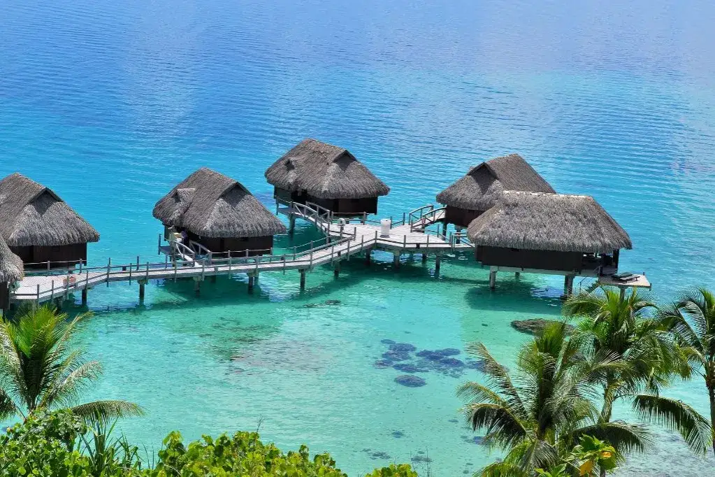 Bora Bora luksusowe bungalowy laguna turkusowa