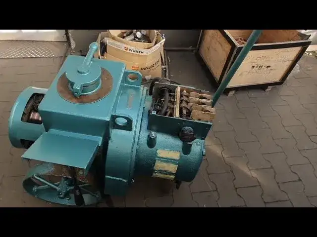 spawarka wirująca EW-23u demontaż wnętrze
