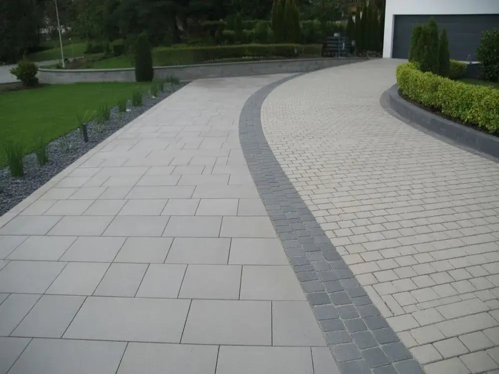 podjazd z kostki brukowej 8 cm samochód dostawczy
