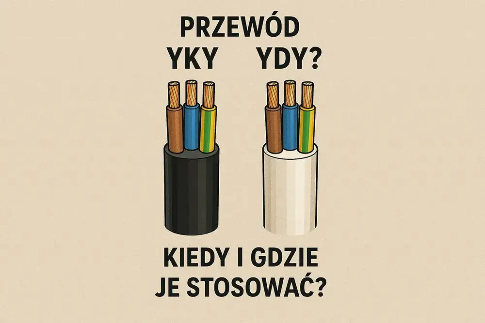 porównanie kabla YDYp i YKY