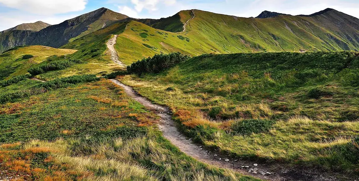 Tatry krajobraz szlaki górskie