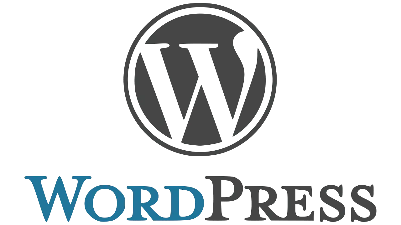 Ikona wordpress. Szare logo 