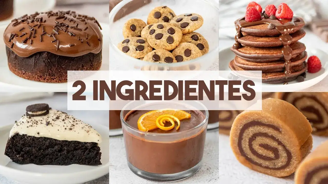 variedad de postres sin horno fáciles y rápidos