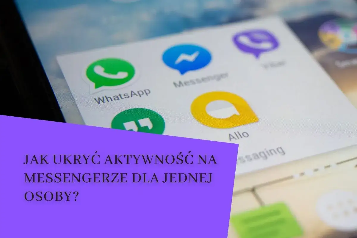 Ikona Messengera na ekranie telefonu. Czy można ukryć aktywność na Messengerze dla konkretnej osoby?