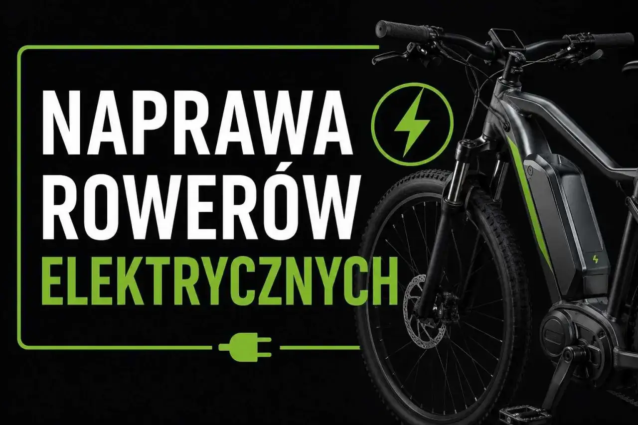 Profesjonalna naprawa rowerów elektrycznych. Zadbaj o swój e-bike, by znów cieszyć się jazdą.