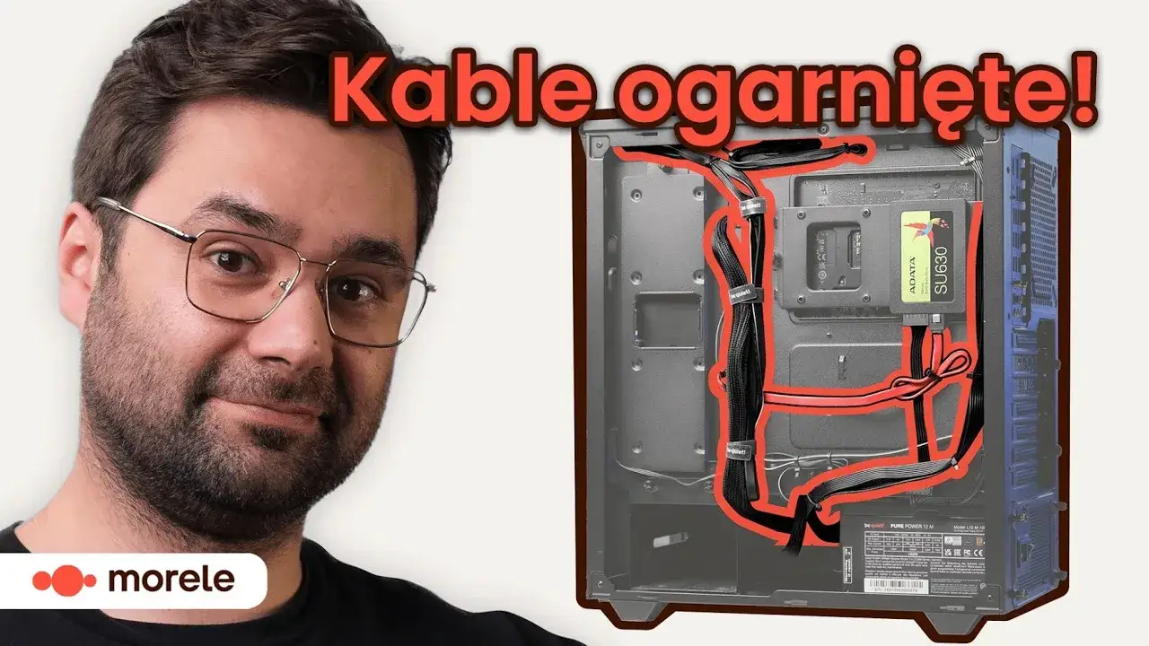 przygotowanie komputera do transportu kable