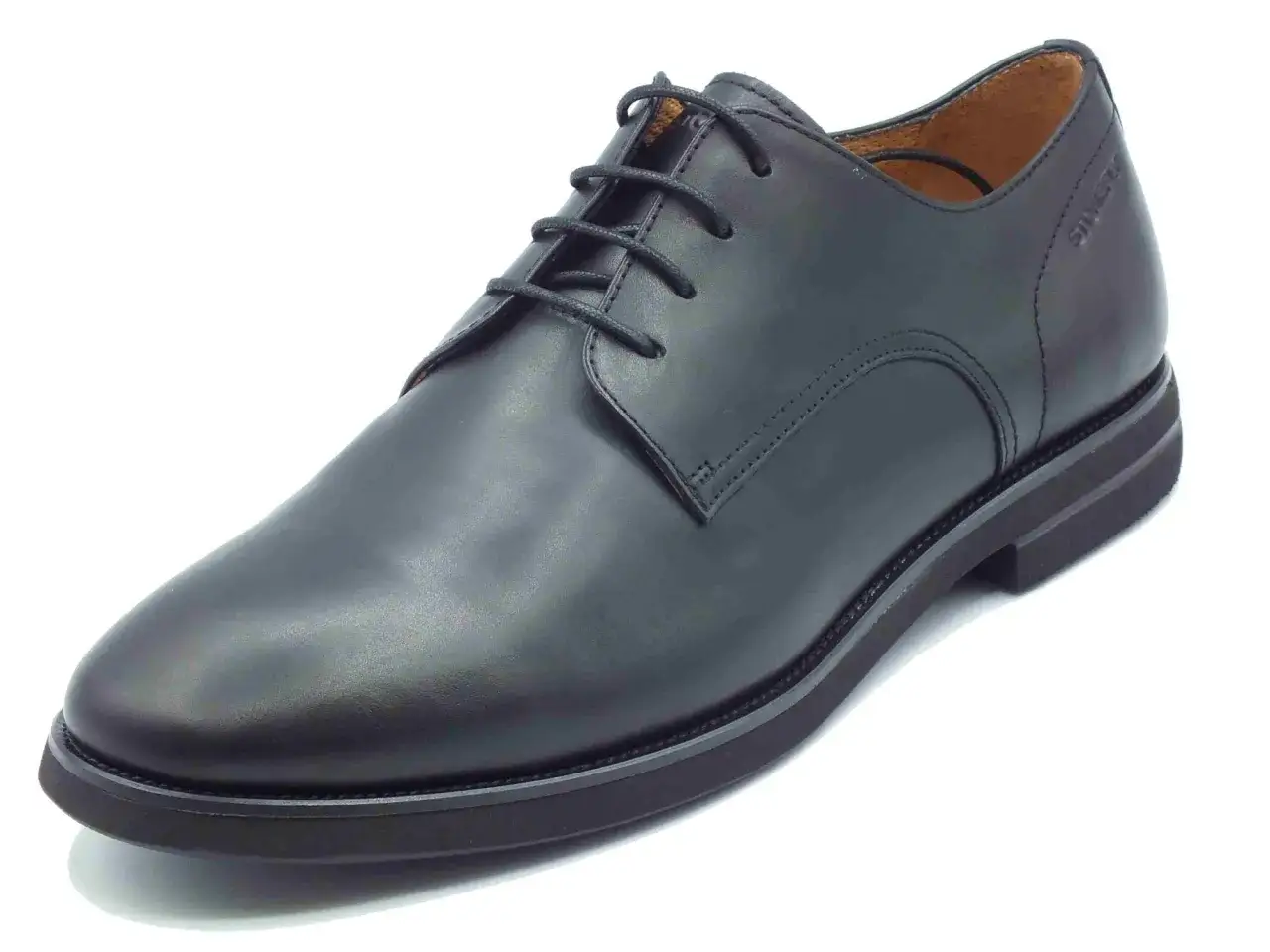 Elegante scarpa stringata nera da uomo Stonefly, perfetta per ogni occasione.