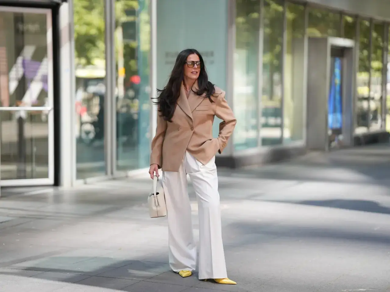 Styling weite Hosen Damen 2025