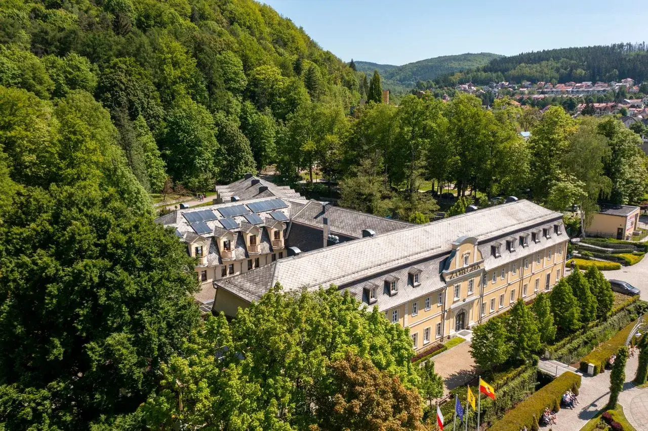 Zameczek Kudowa-Zdrój historyczny budynek