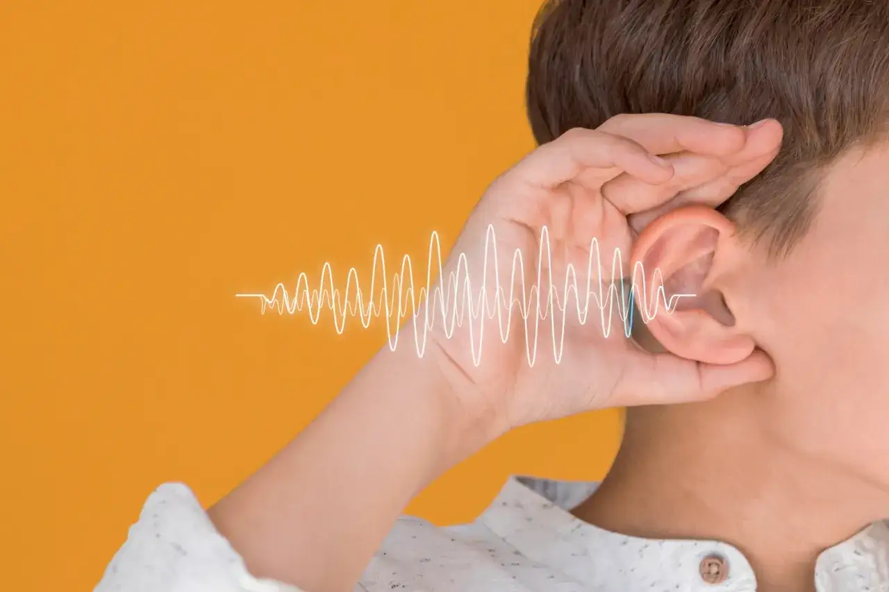 przykładowy audiogram tonalny wyjaśnienie