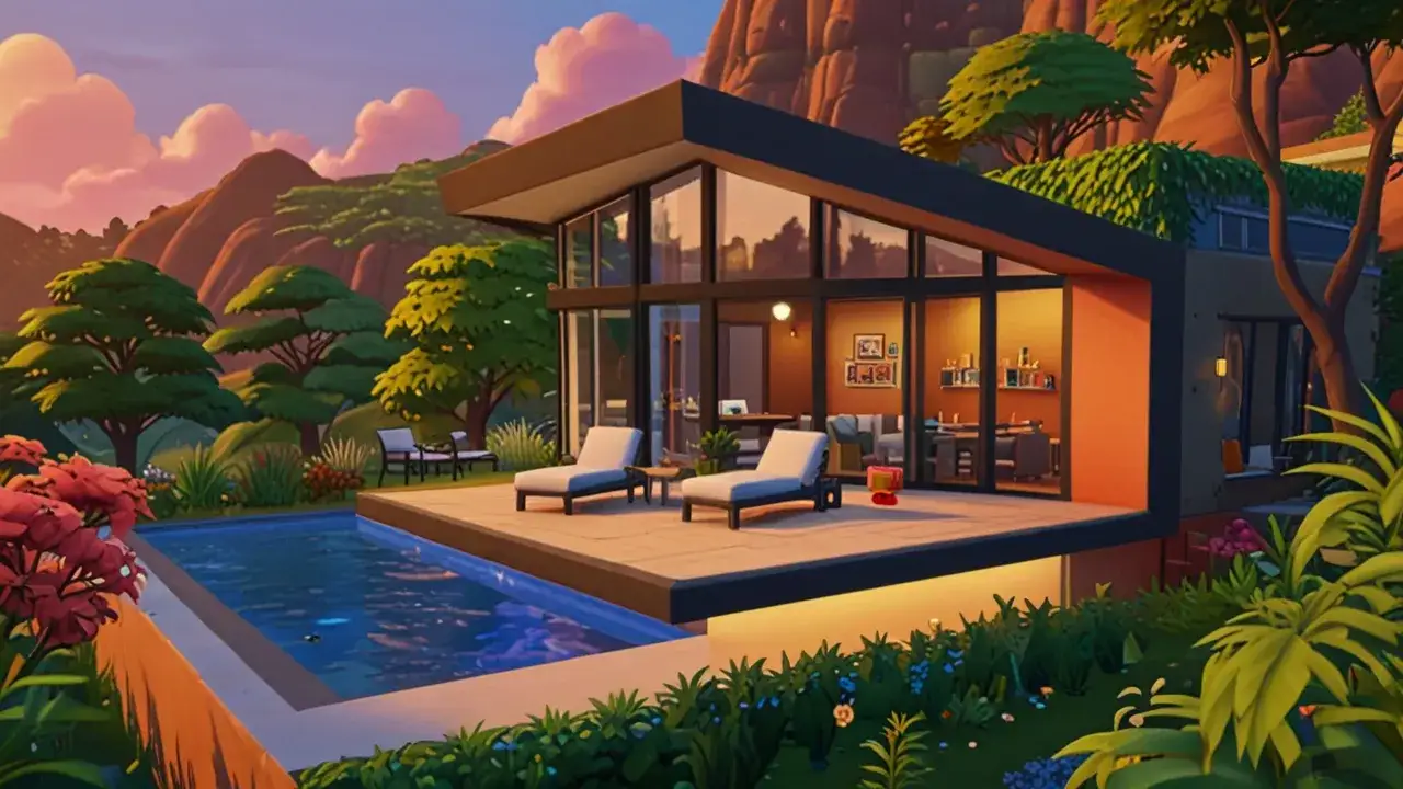 Zdjęcie 7 niesamowitych trików na budowanie domów w The Sims 4. Zaskocz!