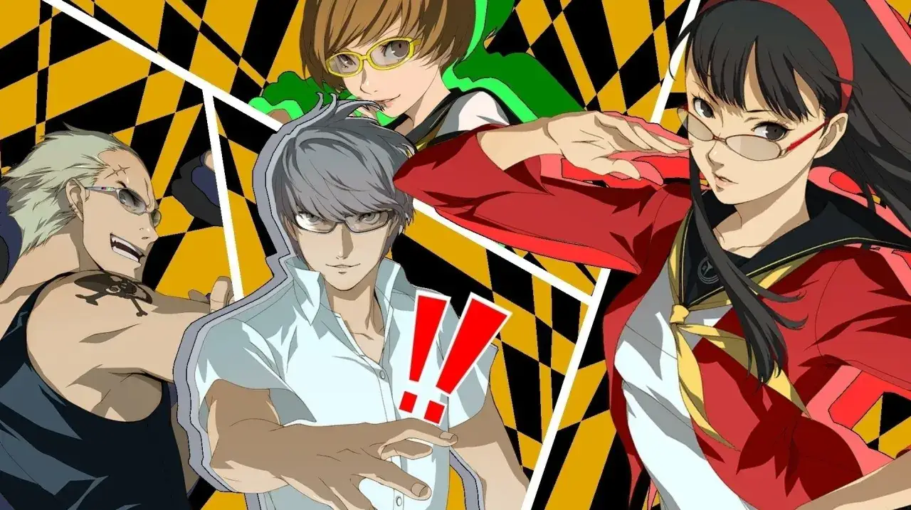 Personajes de Persona 4 Golden listos para responder preguntas.
