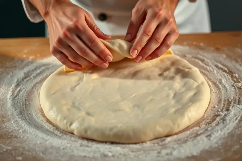 jak rozciągać ciasto na pizzę ręcznie krok po kroku