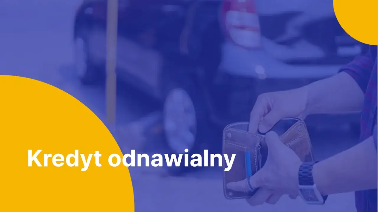 Osoba z pustym portfelem, symbolizująca niespłacony kredyt odnawialny.