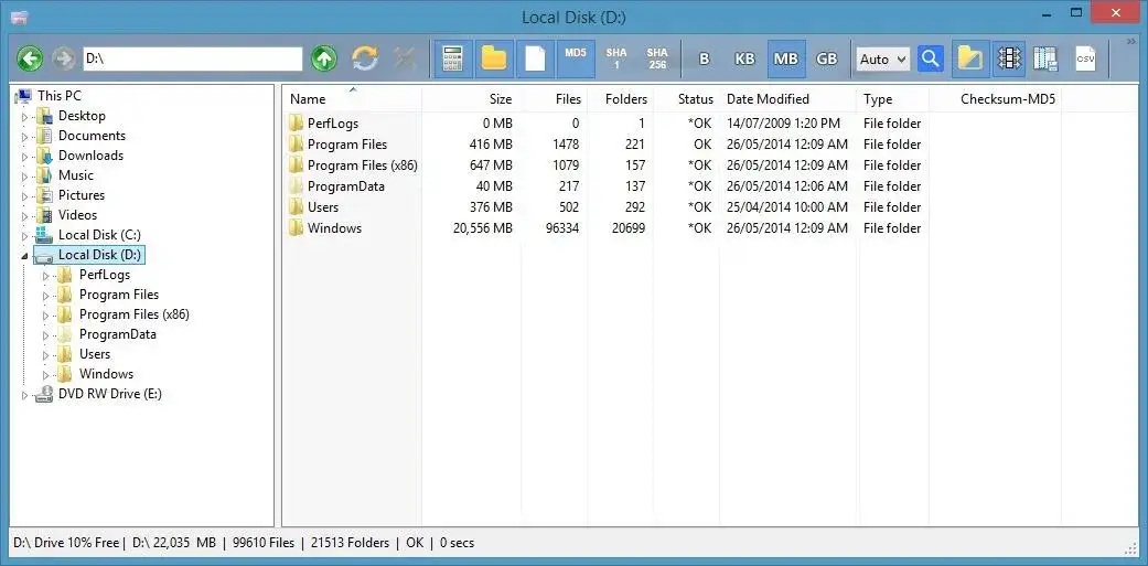Jak sprawdzić rozmiar folderu gry Windows