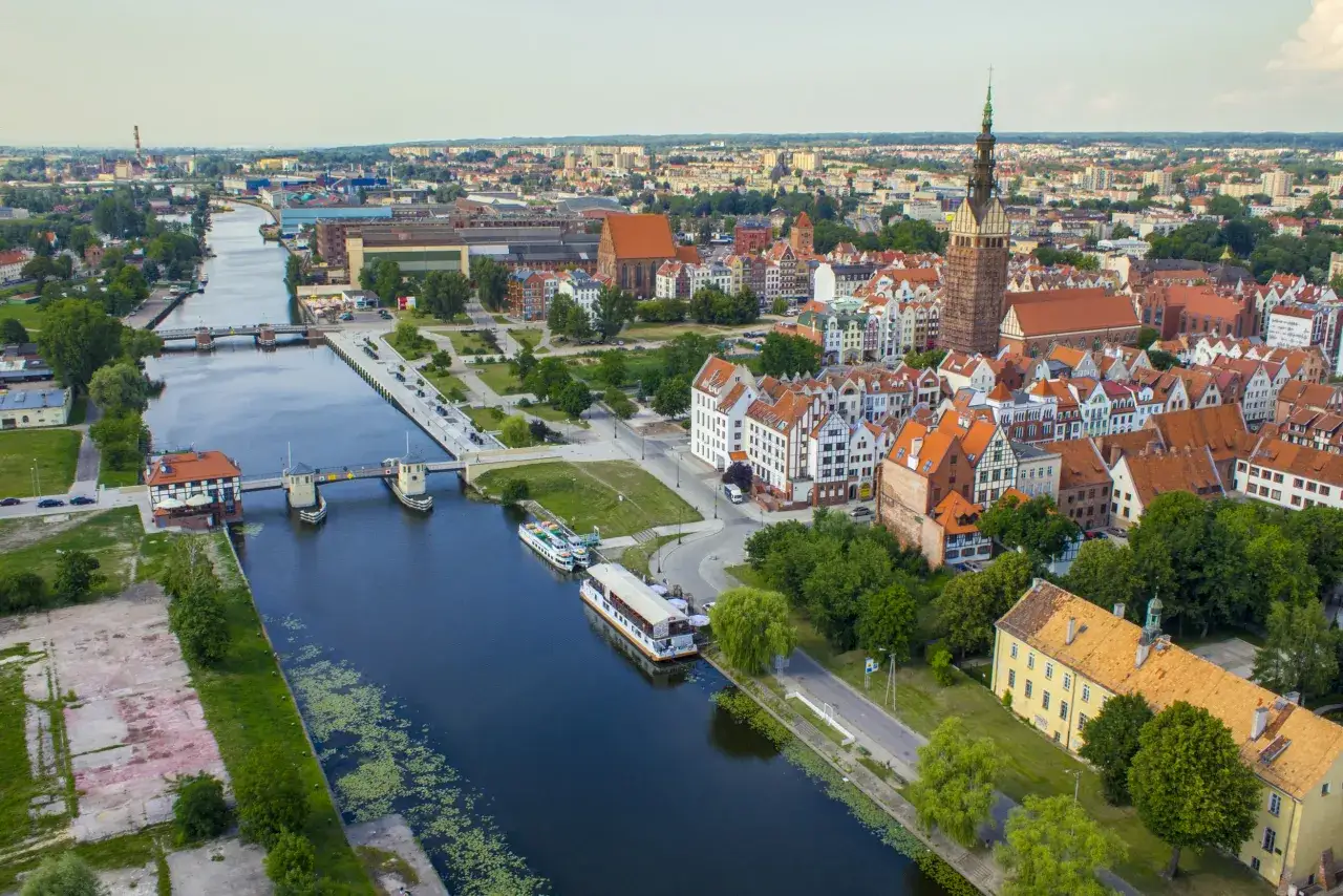 Kanał Elbląski szlak rowerowy Green Velo