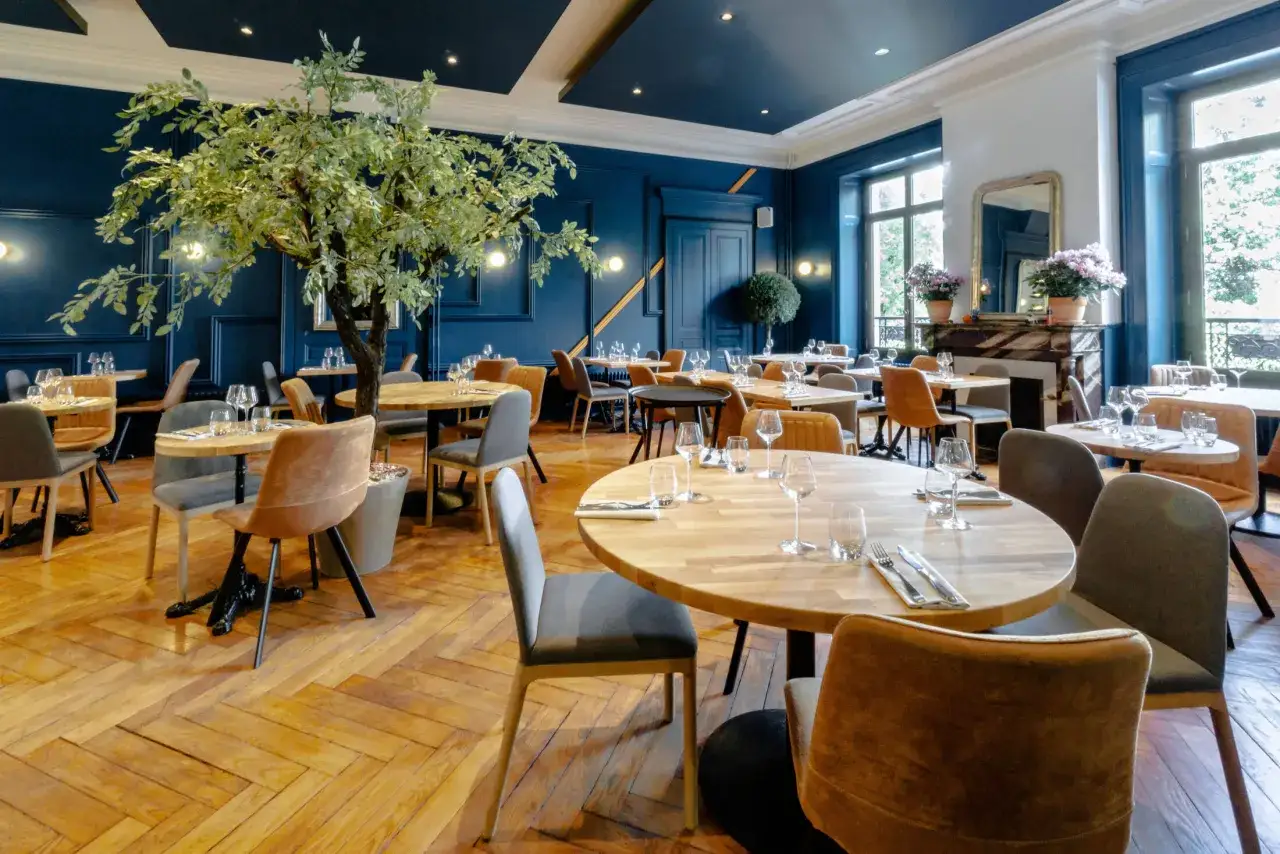 ambiance restaurant bistronomique chaleureux Aix-les-Bains