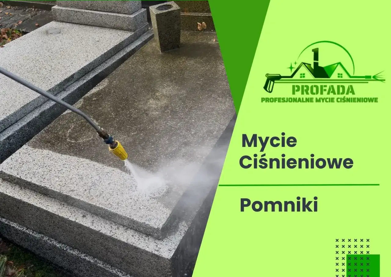 Profesjonalne mycie ciśnieniowe pomnik&oacute;w. Zobacz, czym myć pomnik, by przywr&oacute;cić mu dawny blask.