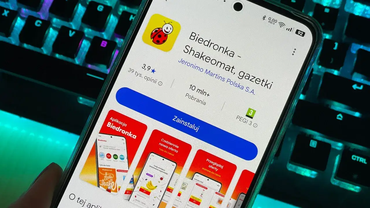 Biedronka aplikacja problemy
