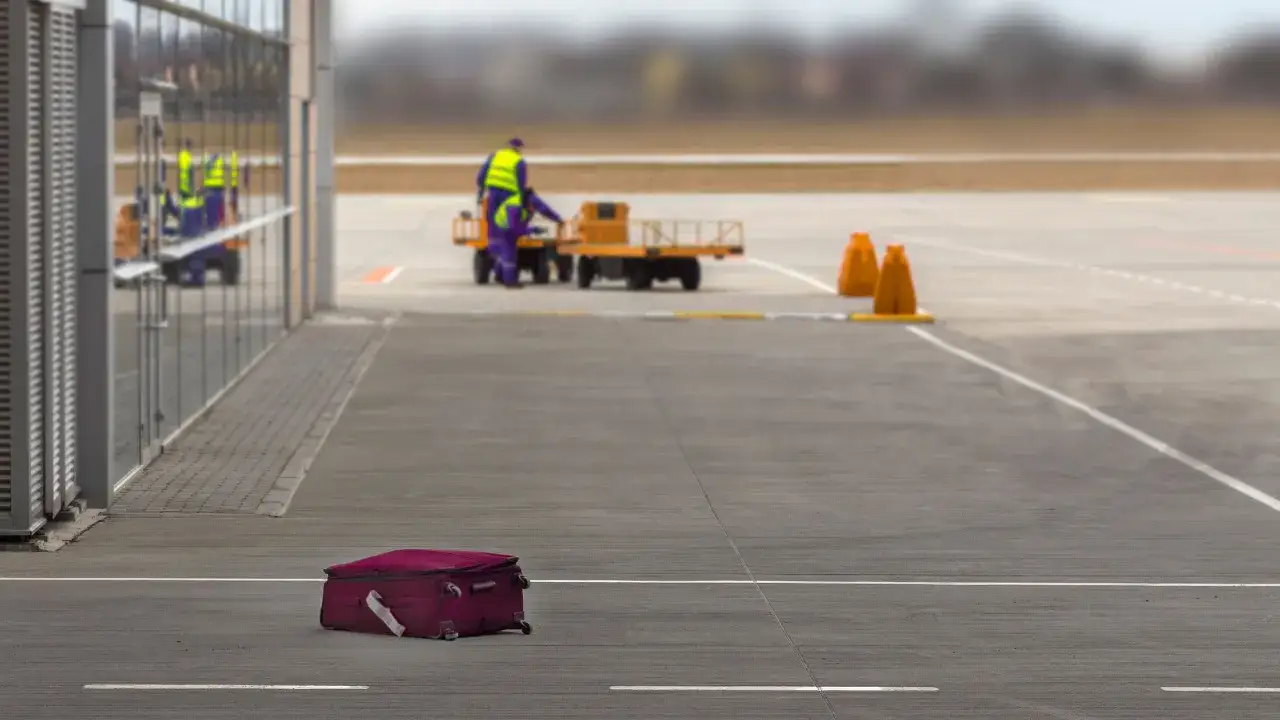 Verlorenes Gep&auml;ck am Flughafen