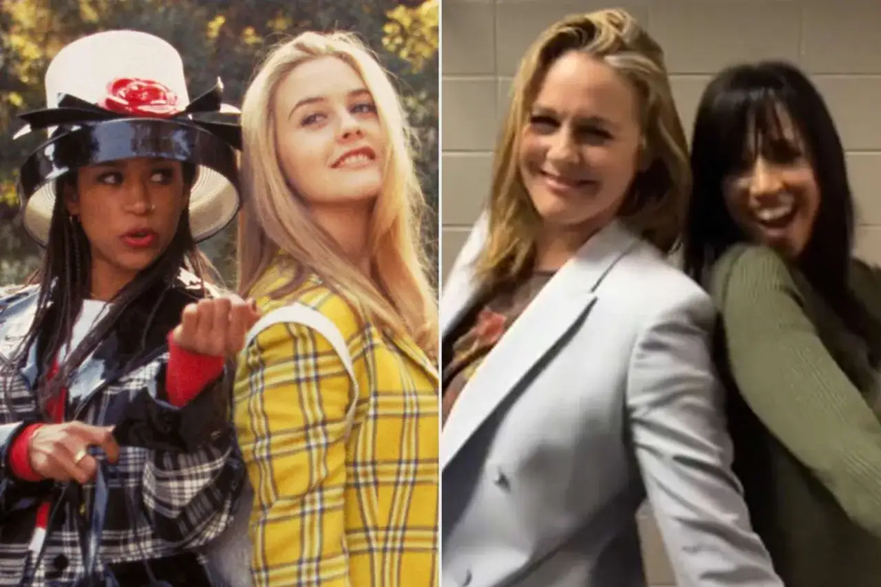 Alicia Silverstone w kultowych rolach z filmów. Obok niej Stacey Dash z