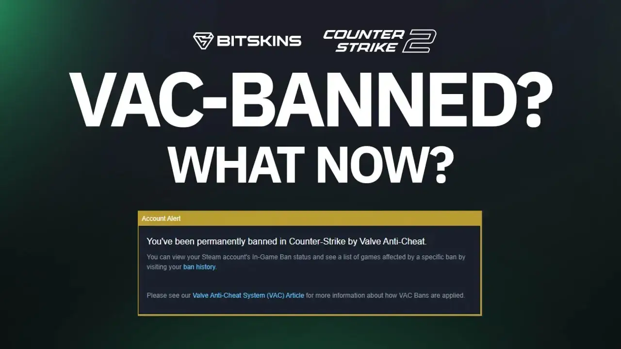 Zbanowany przez VAC w CS:GO? Alert konta informuje o trwałym banie w Counter-Strike. Dowiedz się, co dalej po VAC banie.